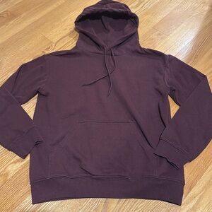 H & M Women's Burgundy Hoodie